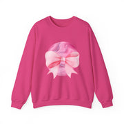 Pink Planet Wrapped In A Bow Unisex Crewneck Sweatshirt