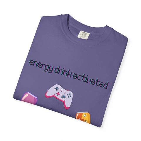 'Energy Drink Activated' Gamer Unisex T-Shirt