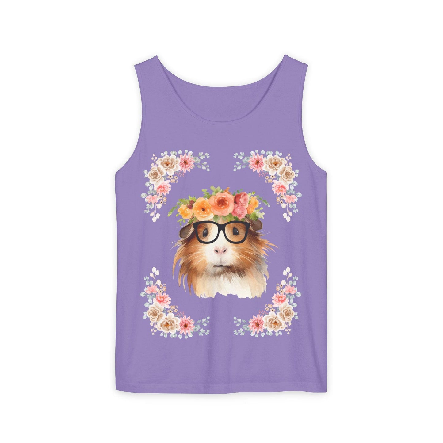 Geeky Goddess Guinea Pig Unisex Tank Top