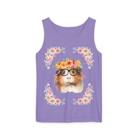 Geeky Goddess Guinea Pig Unisex Tank Top