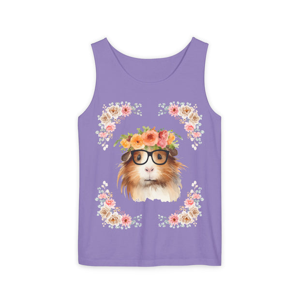 Geeky Goddess Guinea Pig Unisex Tank Top