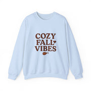 Cozy Fall Vibes Sweatshirt - Unisex Crewneck, Autumn Apparel, Perfect for Thanksgiving, Comfortable Gift, Casual Style