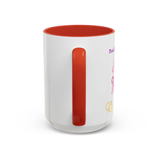 'Main Character Energy: Maid of Honor' Accent Coffee Mug