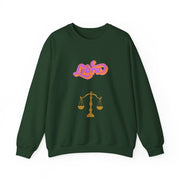 'Libra' Zodiac Unisex Crewneck Sweatshirt