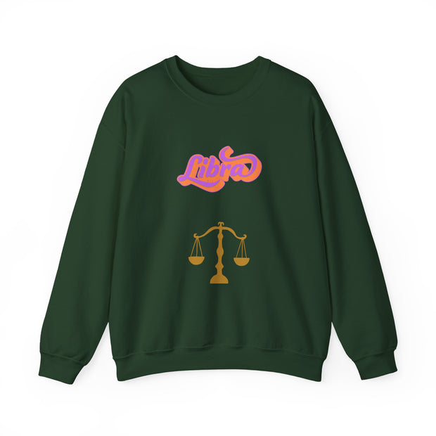'Libra' Zodiac Unisex Crewneck Sweatshirt