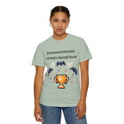 'Achievement Unlocked Haunted House' Unisex T-Shirt