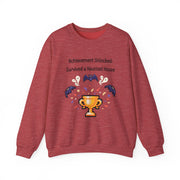 'Achievement Unlocked: Survived A Haunted House' Unisex Crewneck Sweatshirt
