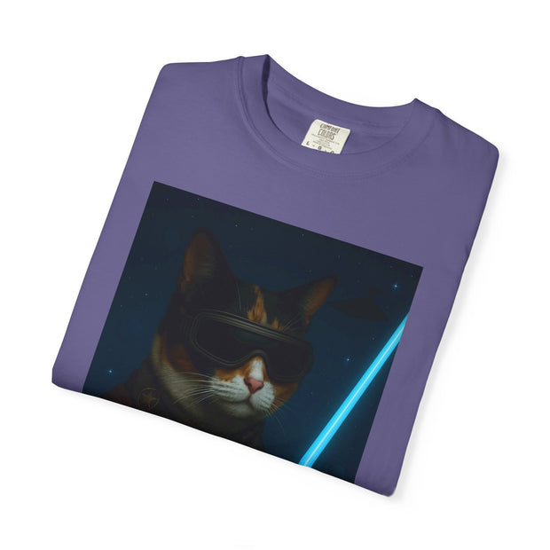 Star Paws Tricolored Cat Unisex T-Shirt