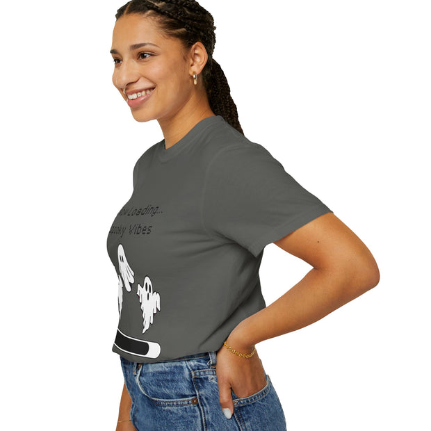 'Now Loading...Spooky Vibes' Unisex T-Shirt