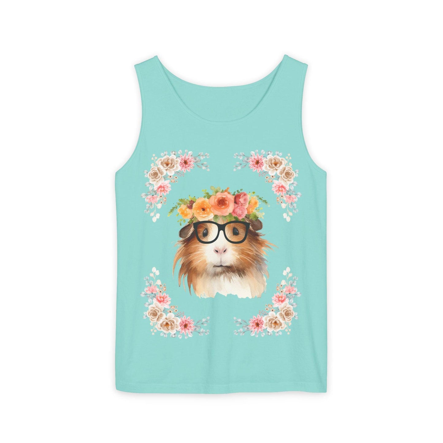 Geeky Goddess Guinea Pig Unisex Tank Top