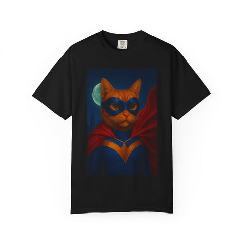 Superhero Orange Cat Unisex T-shirt