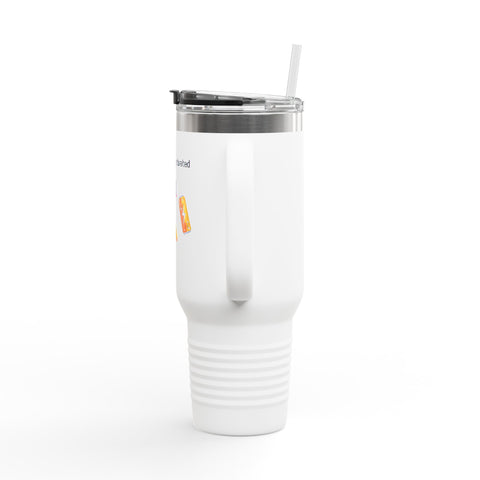 'Energy Drink Activated' Insulated Travel Mug, 40oz