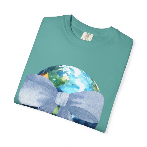Earth Wrapped In A Bow Unisex T-Shirt