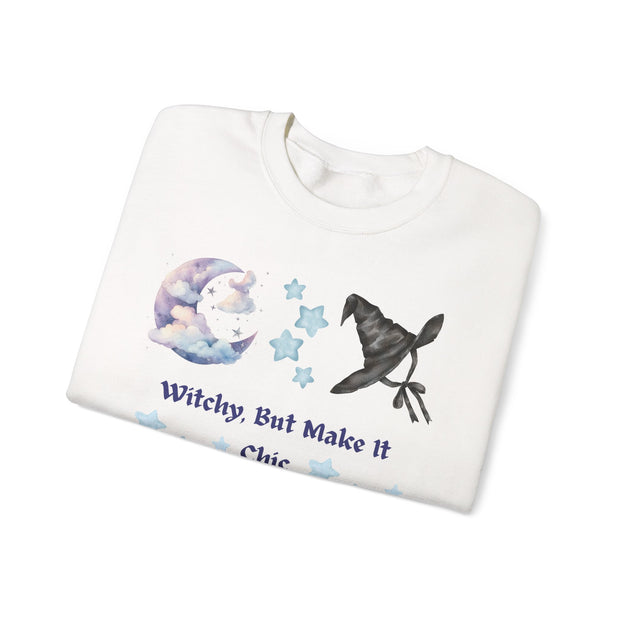 'Witchy, But Make It Cute' Unisex Crewneck Sweatshirt