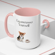 'Espawresso Yourself' Corgi Accent Coffee Mug