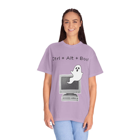 'Ctrl + Alt + Boo!' Unisex T-shirt