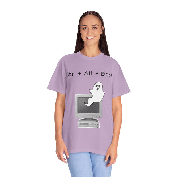 'Ctrl + Alt + Boo!' Unisex T-shirt