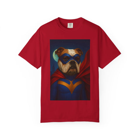 Superhero English Bulldog Unisex T-shirt