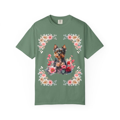 Geeky Goddess Yorkie Unisex T-Shirt