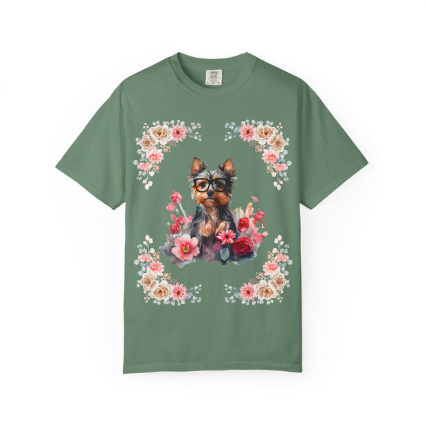 Geeky Goddess Yorkie Unisex T-Shirt