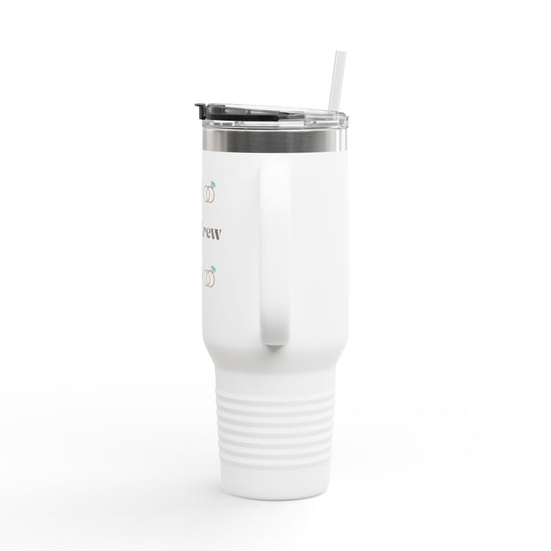 ''I Do' Crew' Insulated Travel Mug, 40oz