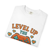 Gamer T-shirt - Level Up the Leftovers | Unisex Gaming Tee, Casual Wear, Game Night Shirt, Gift for Gamers, Funny Apparel