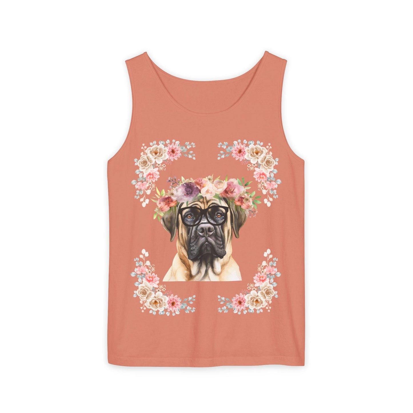 Geeky Goddess English Mastiff Unisex Tank Top