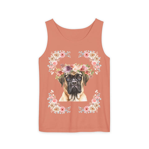 Geeky Goddess English Mastiff Unisex Tank Top