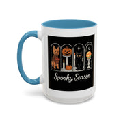 Spooky Season Yorkie Accent Coffee Mug