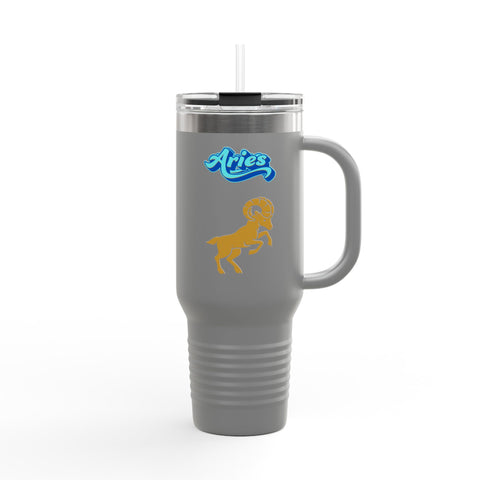 'Aries' Zodiac Insulated Travel Mug, 40oz
