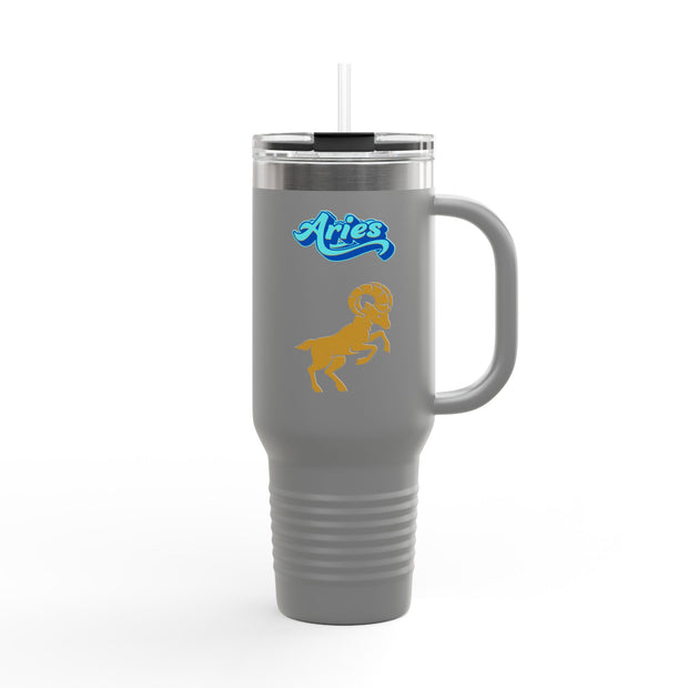 'Aries' Zodiac Insulated Travel Mug, 40oz
