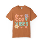 Cozy Vibes T-shirt - Unisex Garment-Dyed