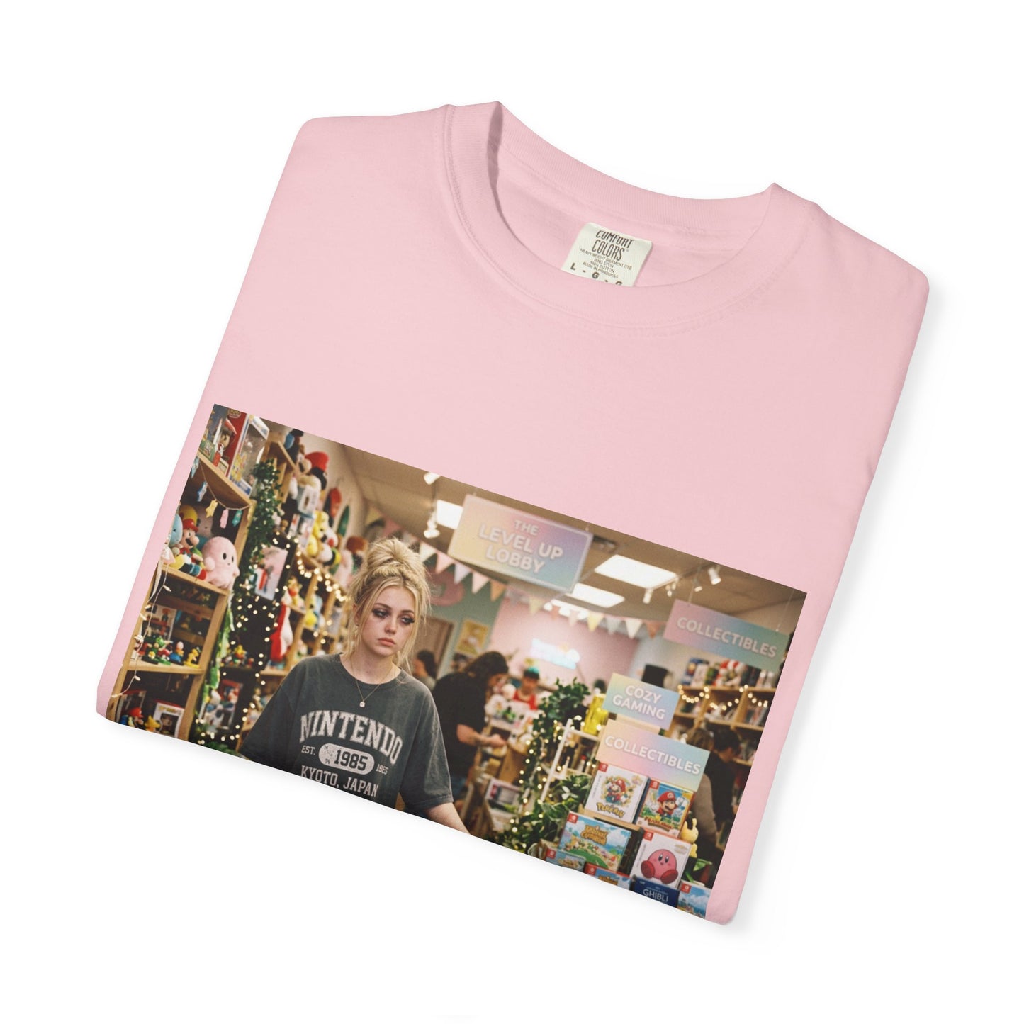 Unwell But Gaming Shirt | Gamer Girl Tee, Cozy Gaming Shirt, Video Game Lover Gift, Caffeine & Side Quests Aesthetic, Oversized Graphic Tee
