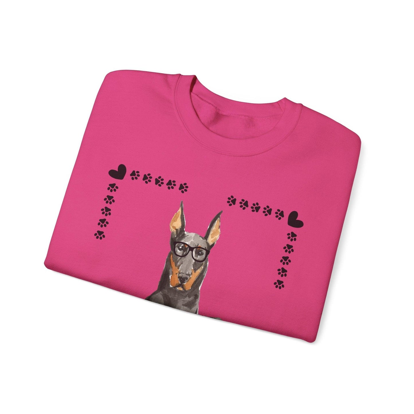 Geeky Good Doberman Unisex Crewneck Sweatshirt
