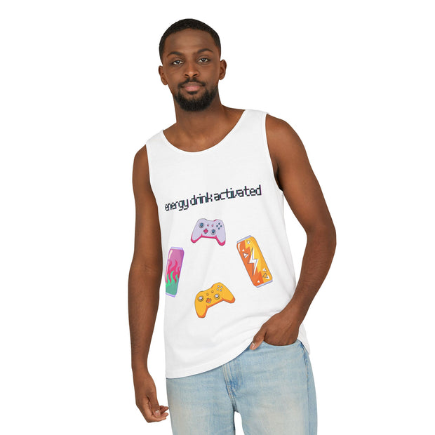 'Energy Drink Activated' Gamer Unisex Tank Top