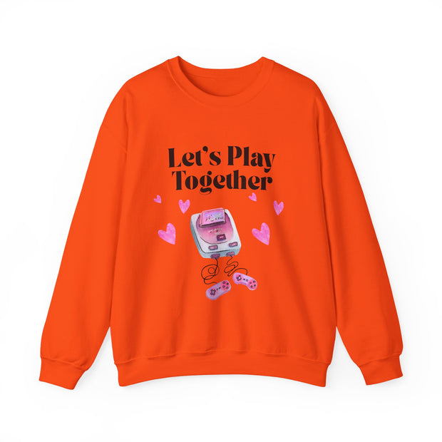 'Let's Play Together' Unisex Crewneck Sweatshirt