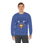 'Achievement Unlocked: Survived A Haunted House' Unisex Crewneck Sweatshirt