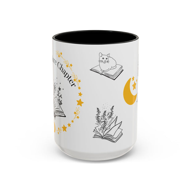 'Just One More Chapter' Accent Coffee Mug