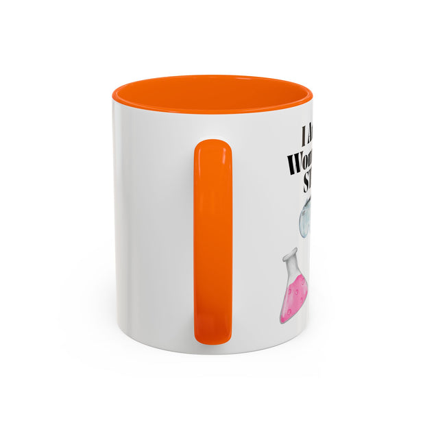 'I Am A Woman In STEM' Scientist Accent Coffee Mug