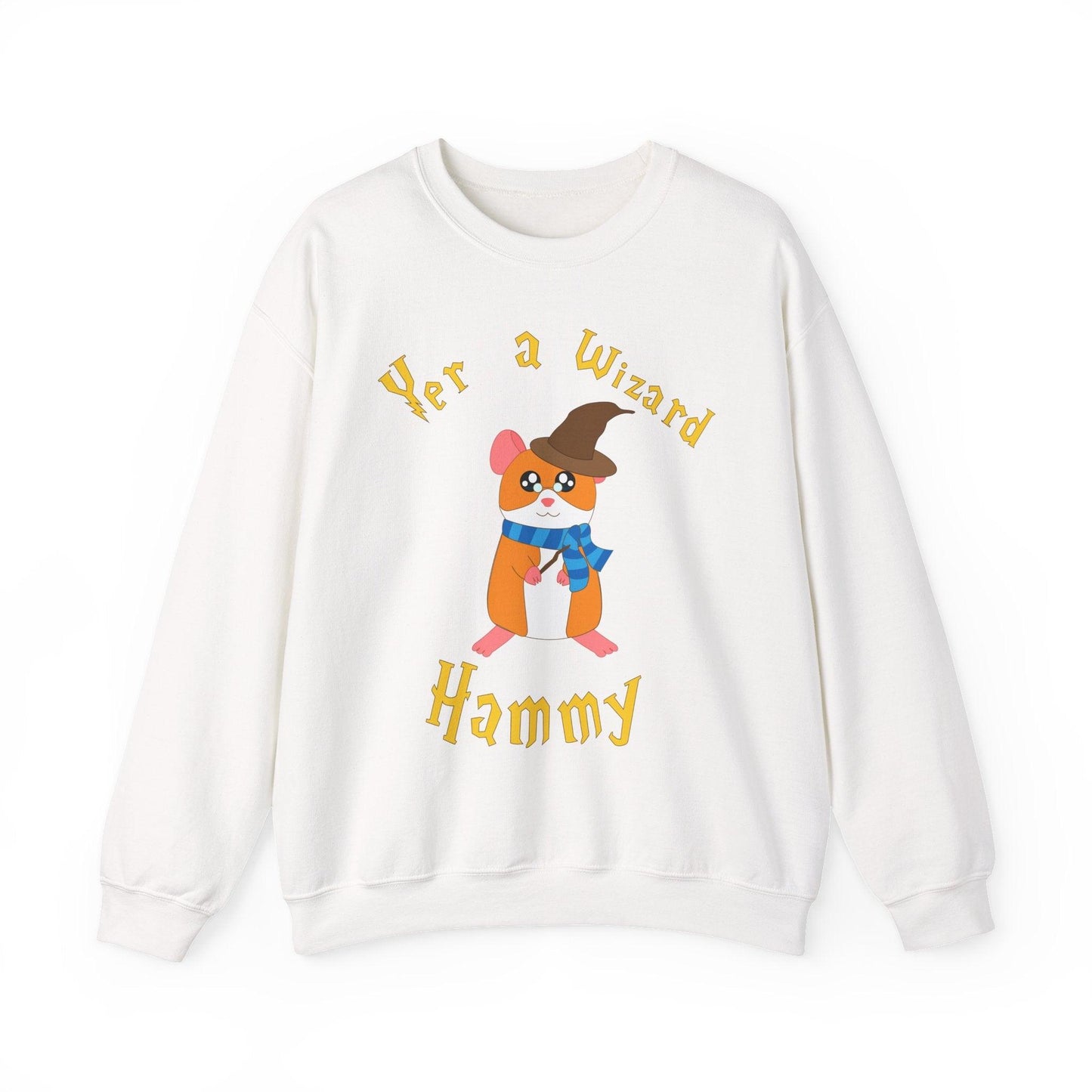 Hammy Wizard Hamster Sweatshirt | Cute Wizard Hamster Crewneck