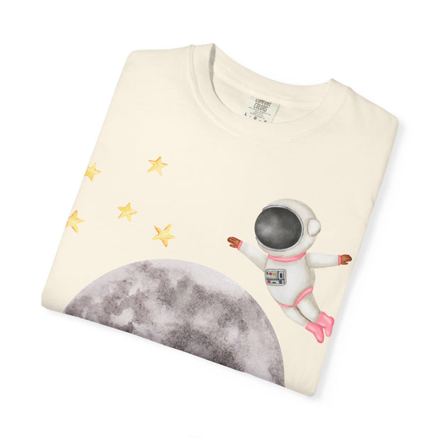 Astronaut Flying To The Moon Unisex T-Shirt