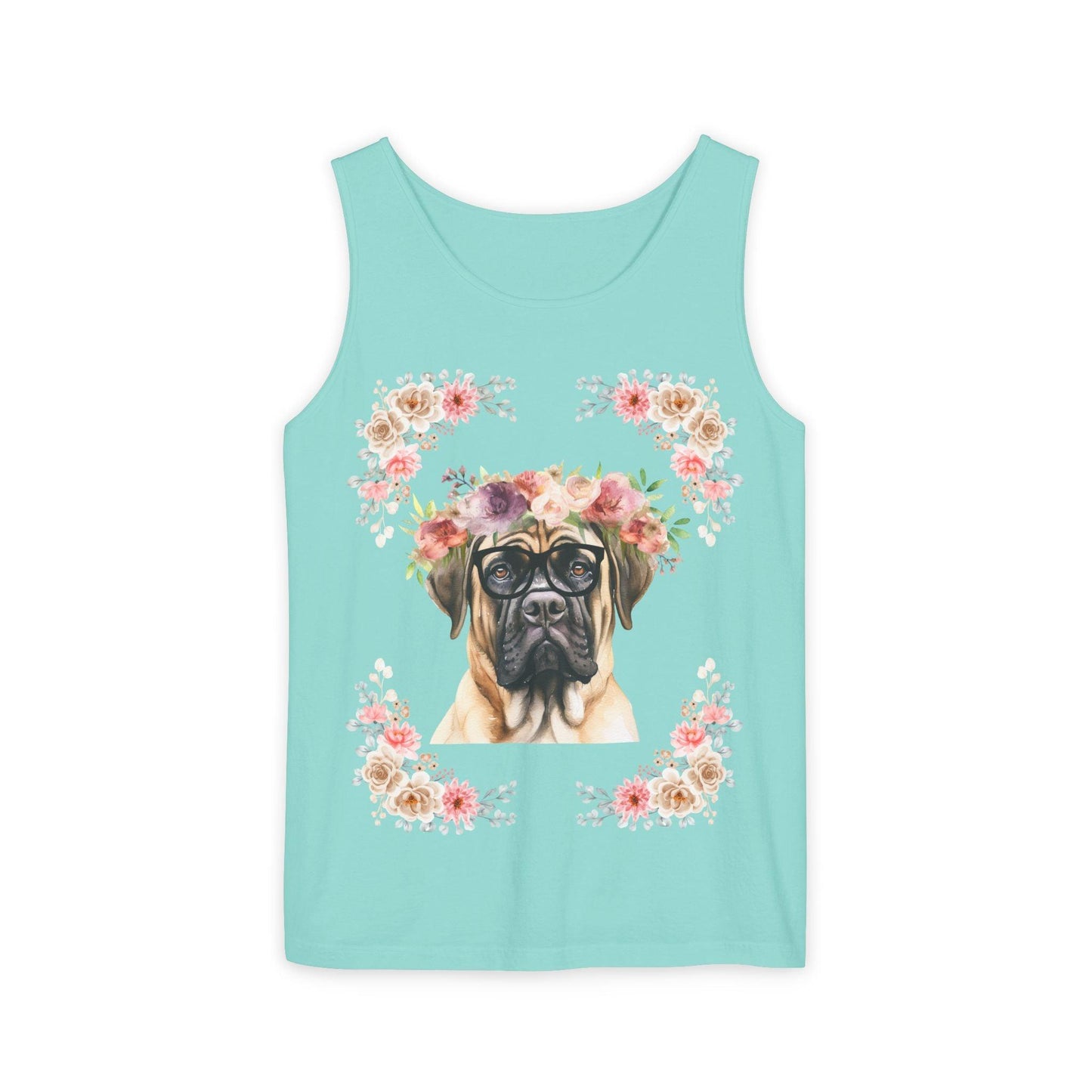Geeky Goddess English Mastiff Unisex Tank Top