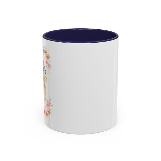 Geeky Goddess Pomeranian Accent Coffee Mug