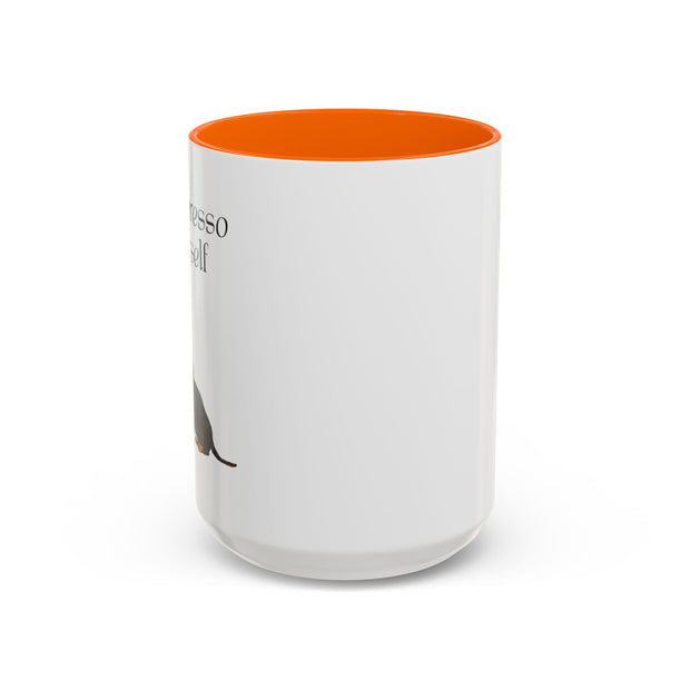 'Espawresso Yourself' Dachshund Accent Coffee Mug