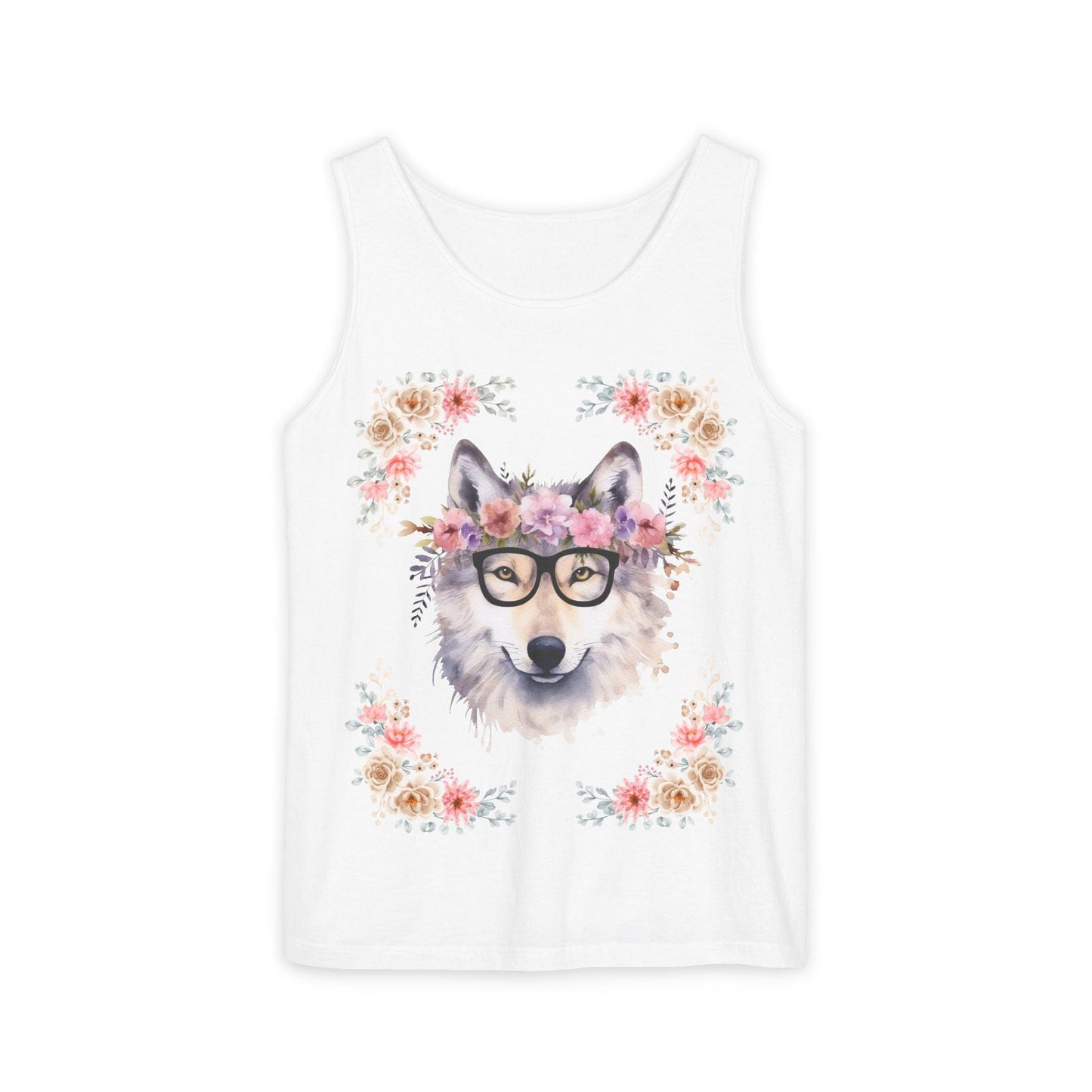 Geeky Goddess Wolf Unisex Tank Top