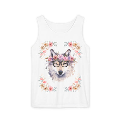 Geeky Goddess Wolf Unisex Tank Top