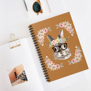 Geeky Goddess Bunny Spiral Notebook