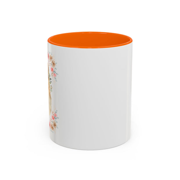 Geeky Goddess Pomeranian Accent Coffee Mug