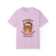 'Meowy Christmas Anyway' Unisex T-Shirt