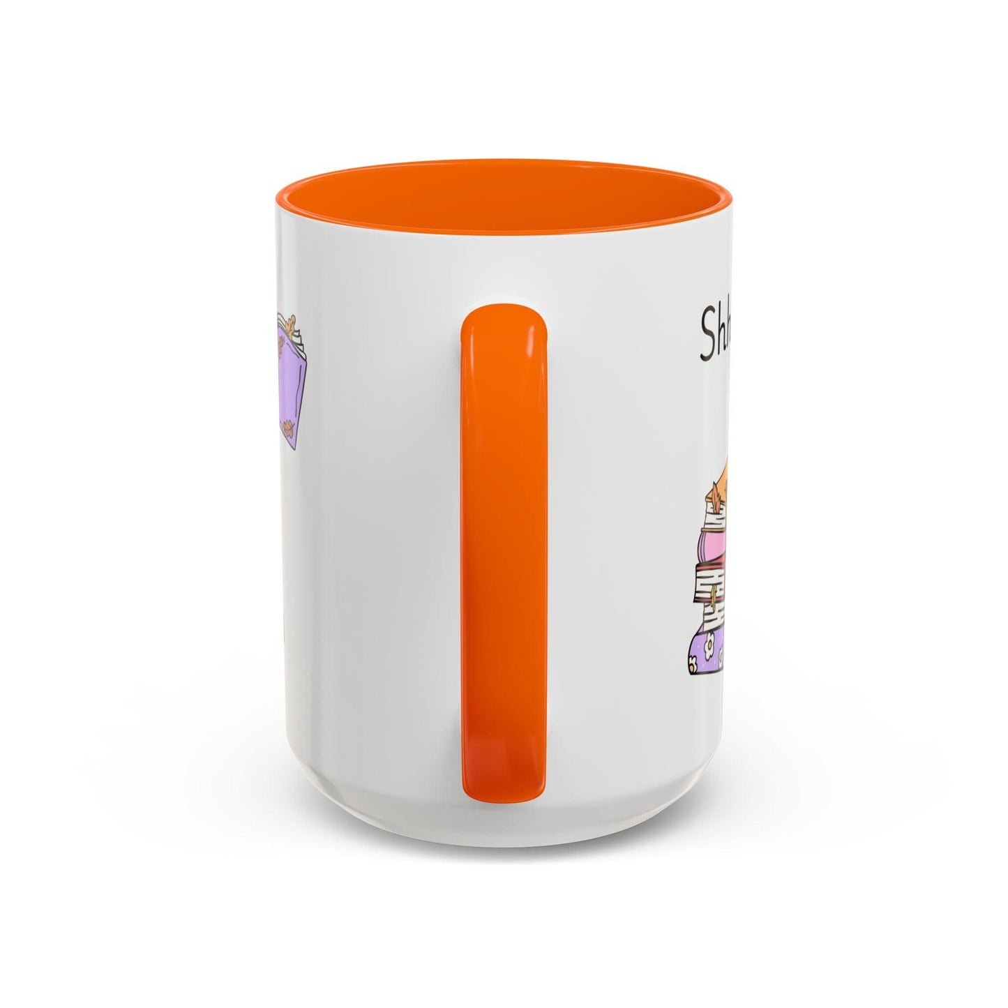 'Shhh...I'm Plotting' Accent Coffee Mug